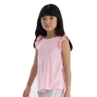 10VEST 2J: Neon Pink Vest (3-8 Years)